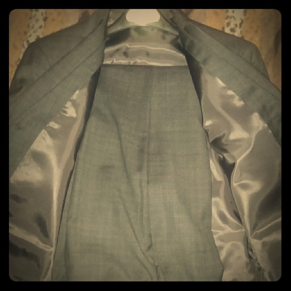 Three piece wool suit
